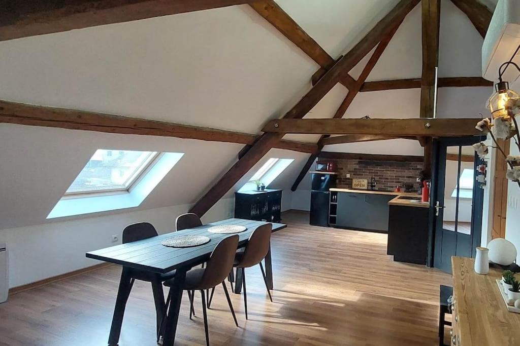 דירות אלברד *New*Les Amandines Le Loft* Wifi מראה חיצוני תמונה